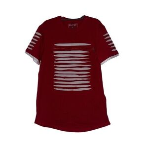 Switch Remarkable Mens Razor Cut Hooded Skate Shirt Size XXL